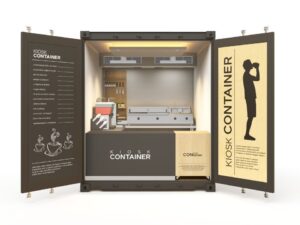 Kios Shop Café Di Động 10ft