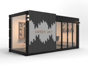 Container Salon Tóc 20ft Hiện Đại